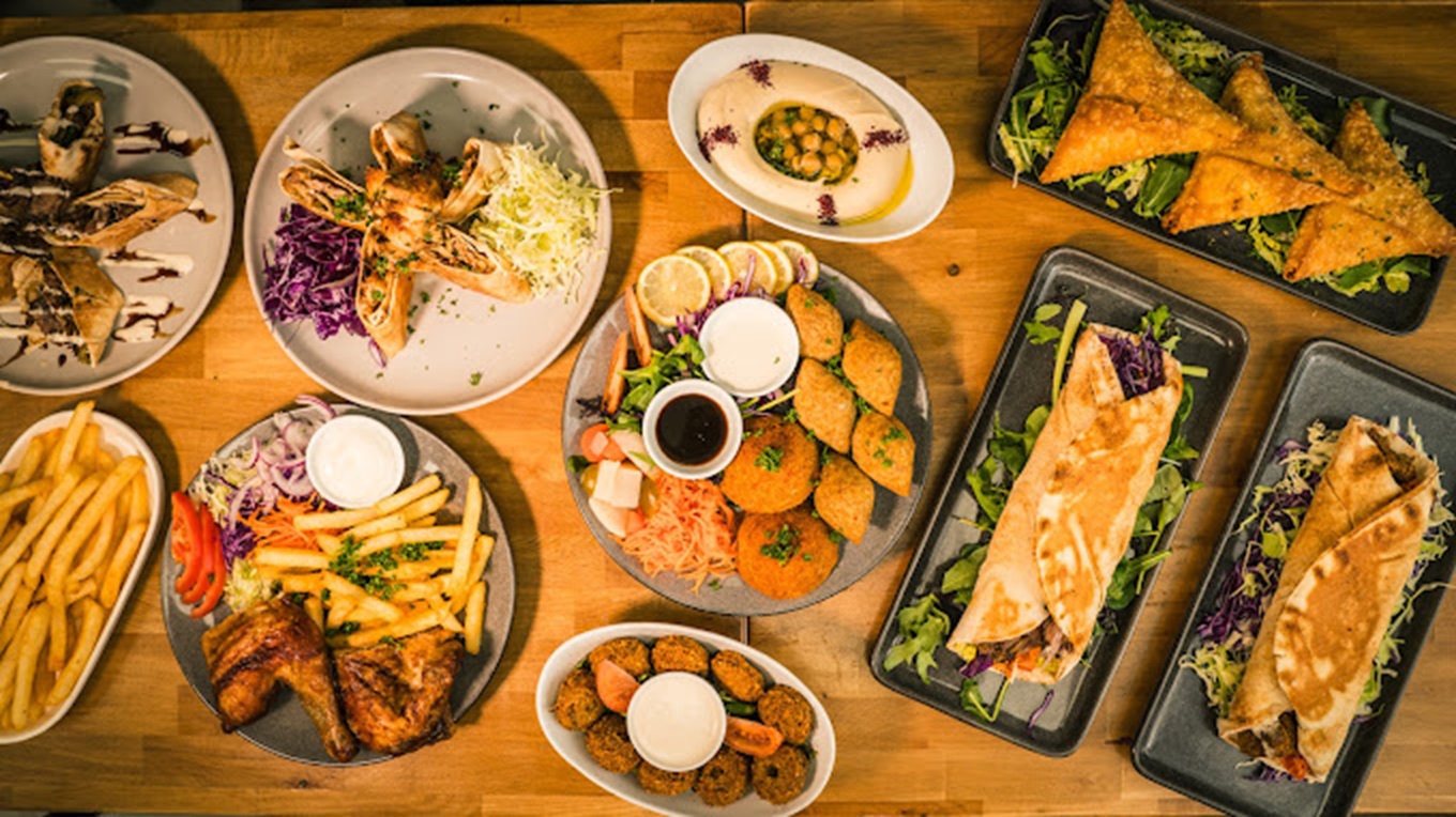 Meal on a table hero152x