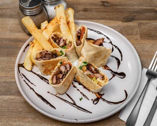 rotana cafe shawarma lamb
